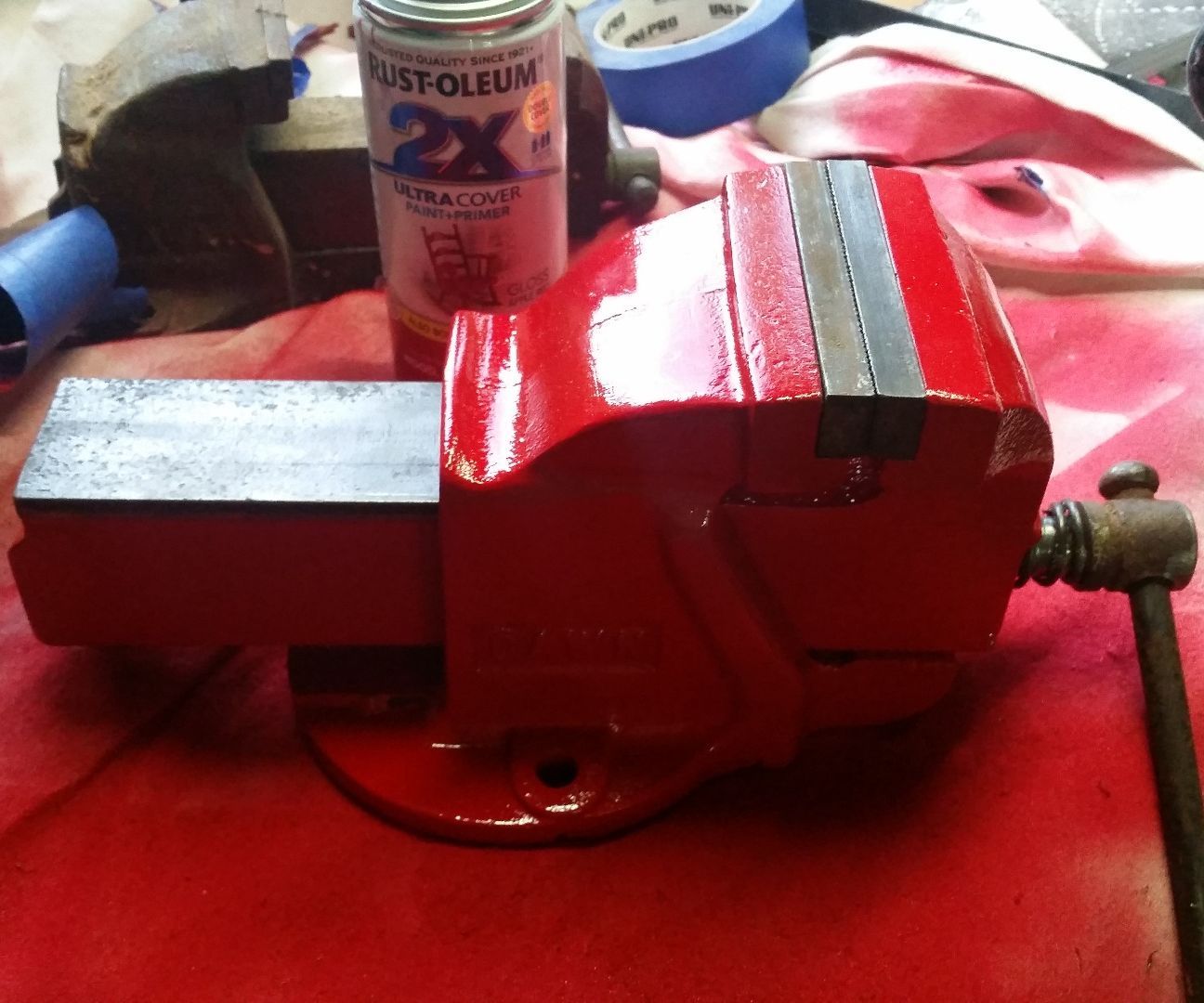 Vintage Bench Vise Restoration