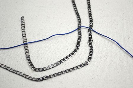 Snip Another Long Strand of 1mm Nylon Thread;