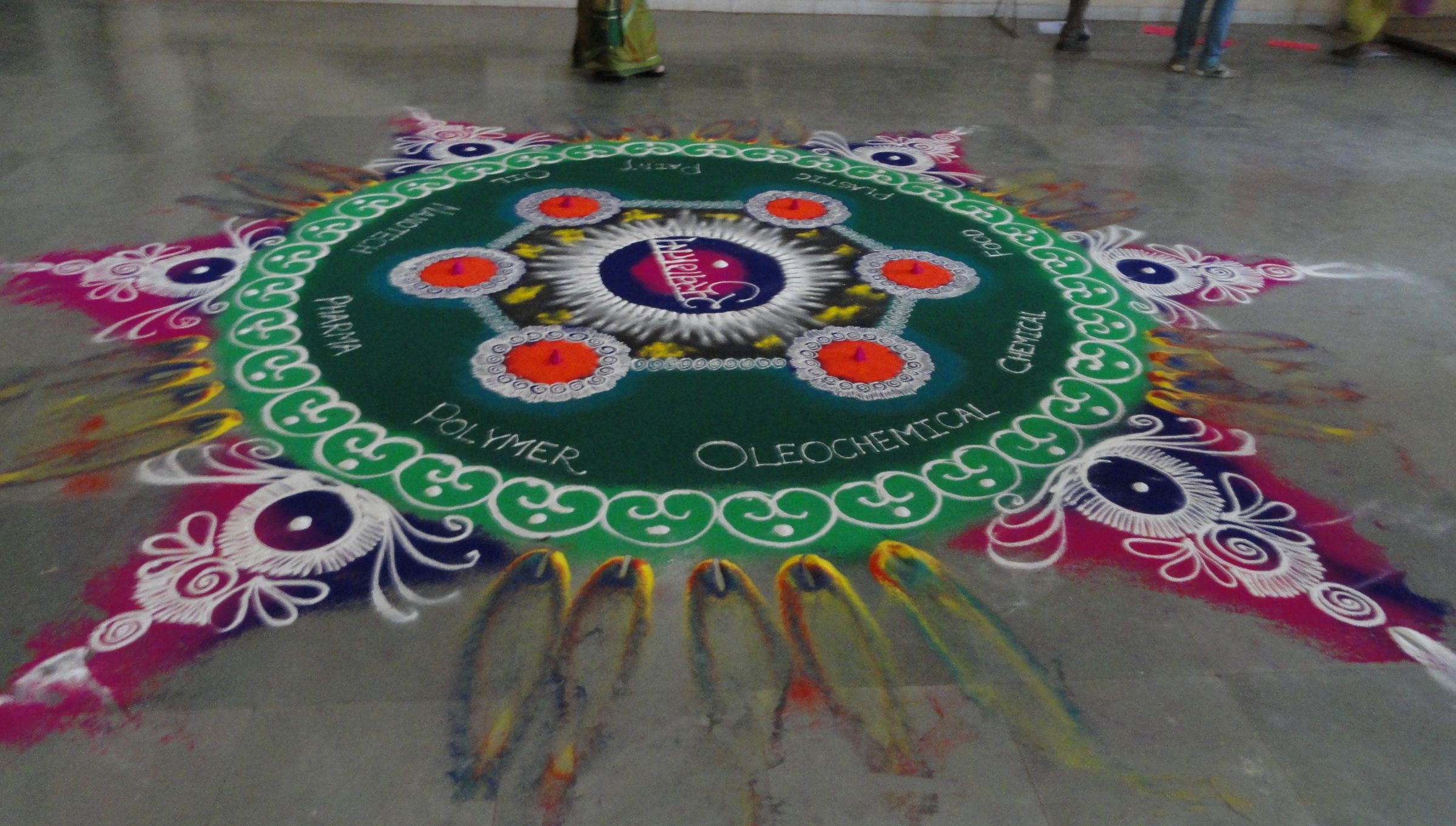 My Color Work... Rangoli... Some Steps.... - Instructables