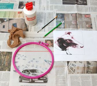 Screen Printing Tutorial Part 2: Creating a Printing Screen : 5 Steps ...