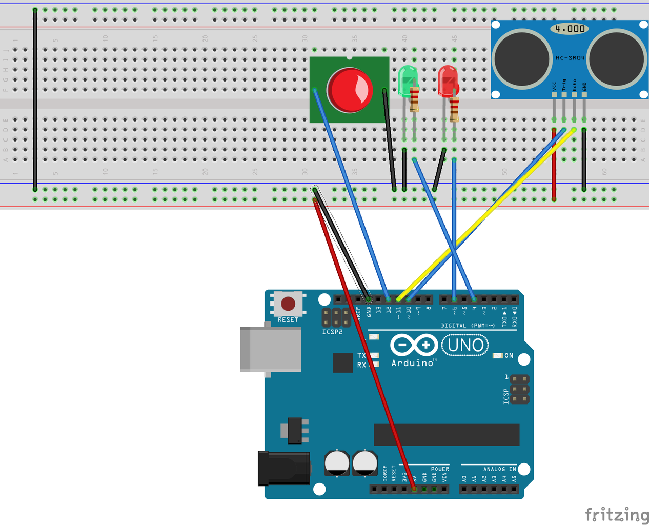 Arduino Sensor With LED and Buzzer : 5 Steps - Instructables