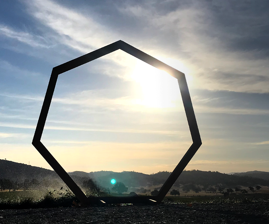 Building a 7-sided Wedding Arbor