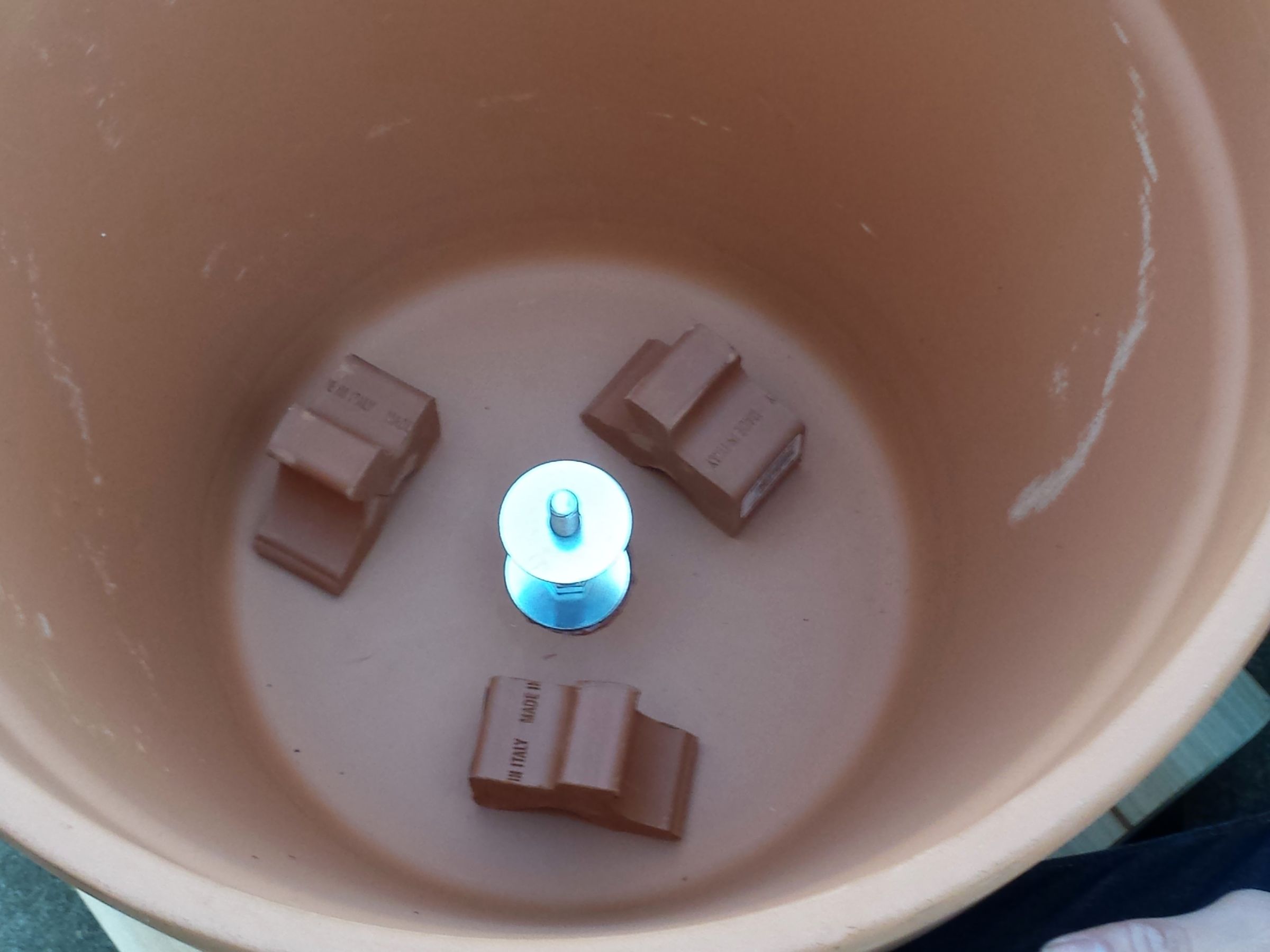 Prepare the Washer on the Bolt to Seal the Inner Pot