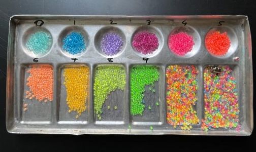 PI (π) Necklace: Color-coded 1000-digit Strand. : 3 Steps (with ...