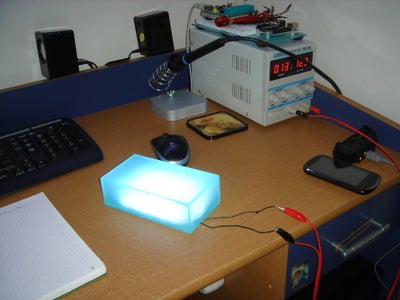Light Cube With Light Strip
