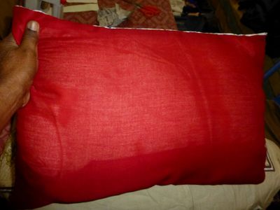 Insert Pillow Form and Finish