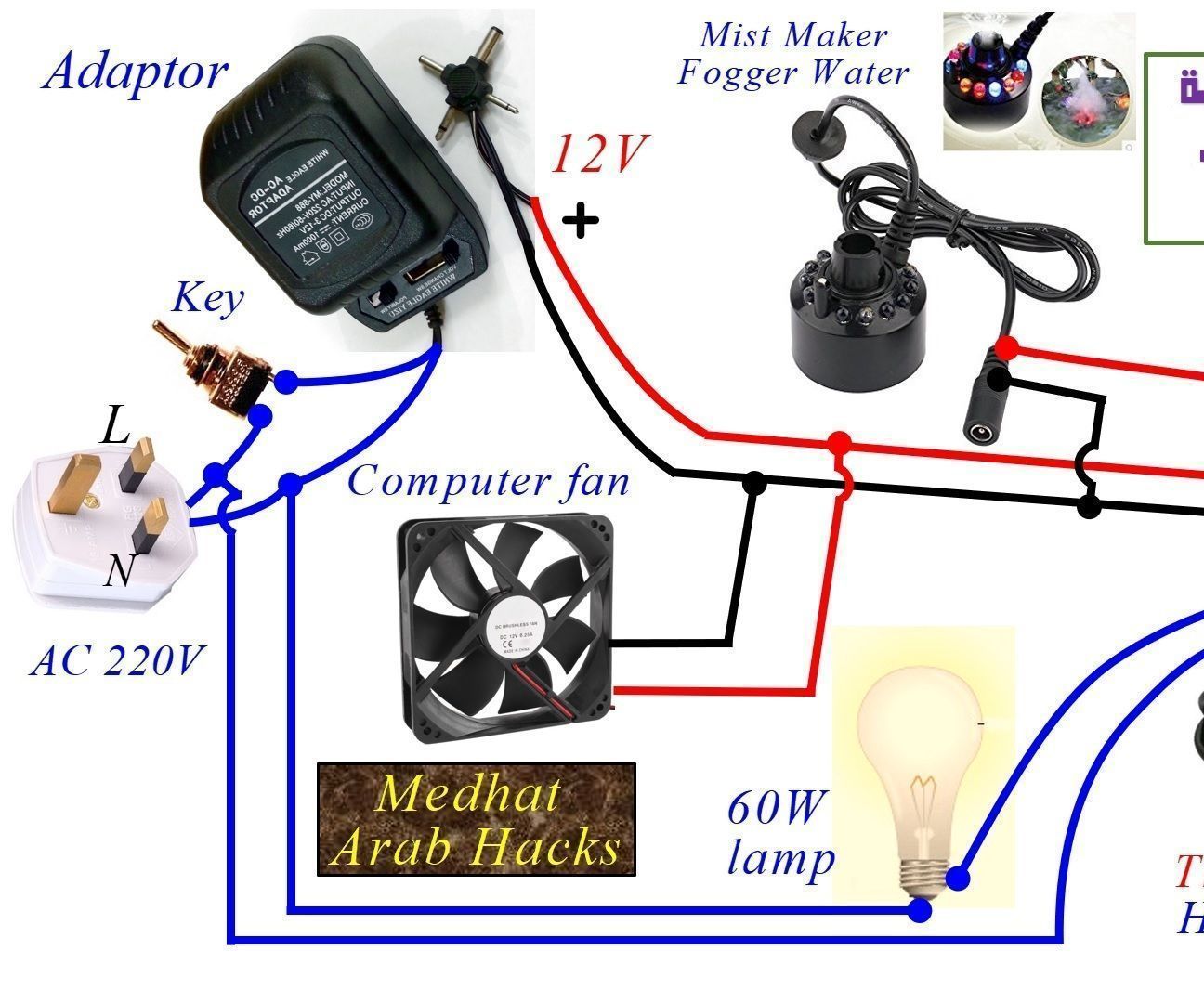 How Can Wiring Module  WH M452 Temperature Humidity Controller