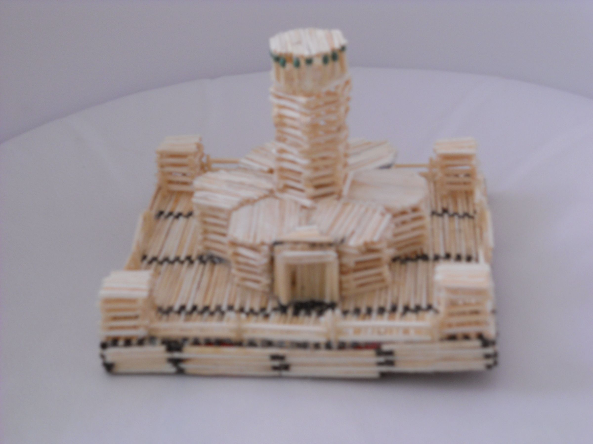 How To Make A Ziggurat Model Out Of Cardboard
