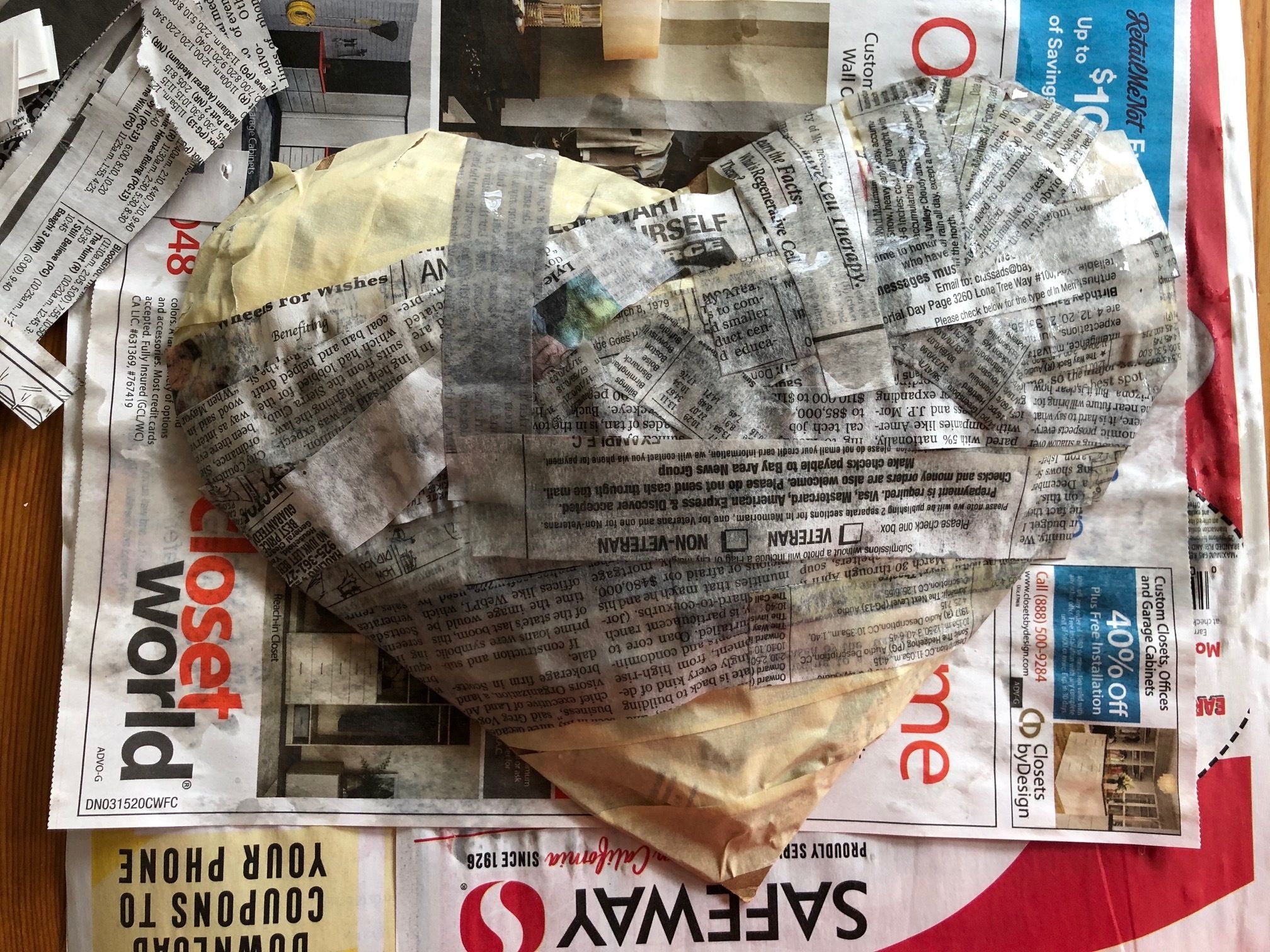 Paper Mache Hearts 10 Steps (with Pictures) Instructables