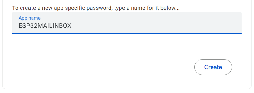 Create a New Gmail Account for ESP32