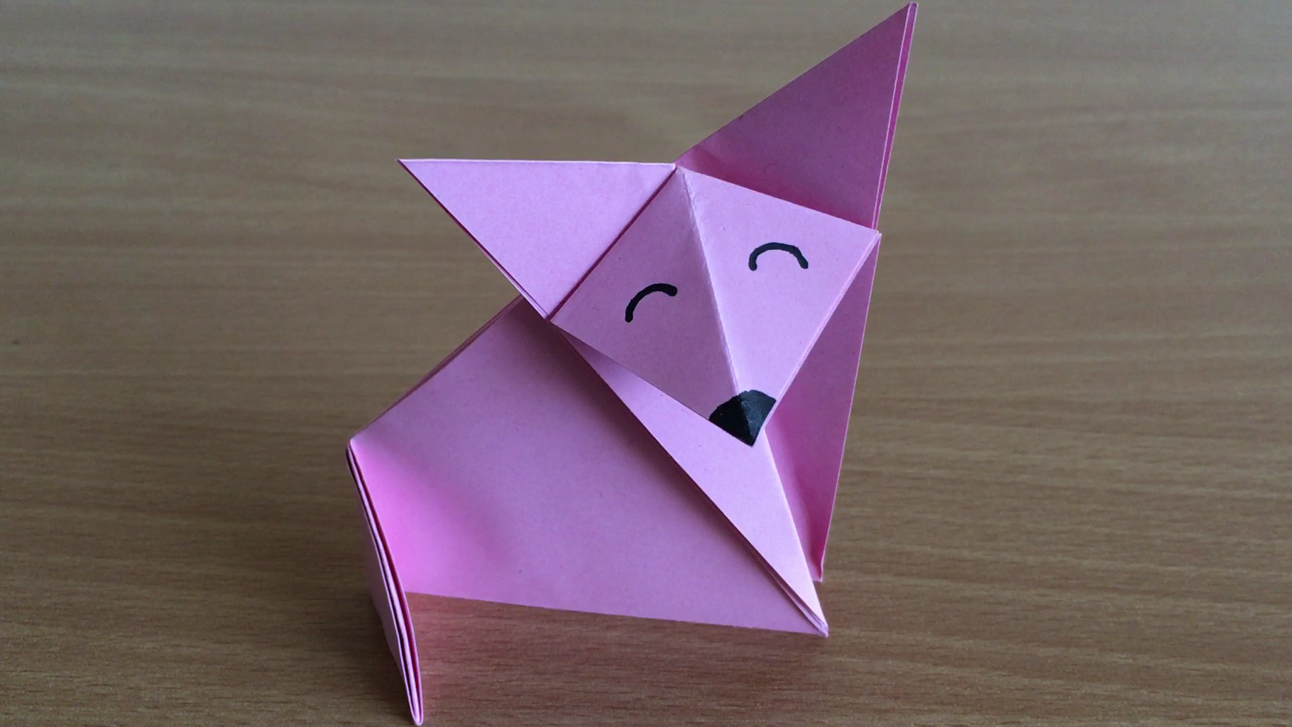 How to Make an Origami Fox 10 Steps Instructables
