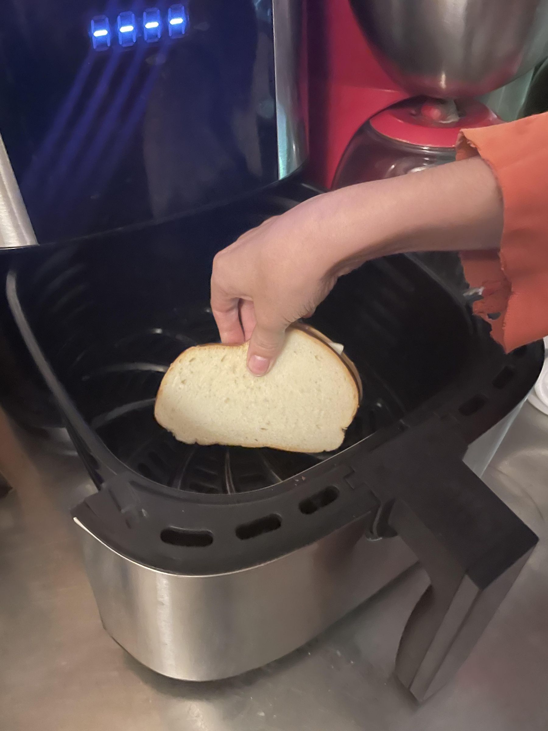 Air Fried Grilled Cheese 8 Steps Instructables