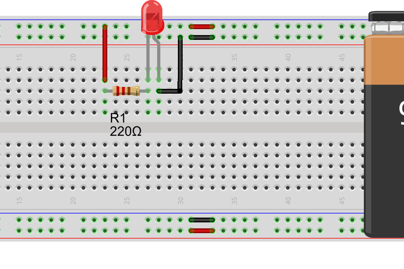 Make a Simple LED Circuit