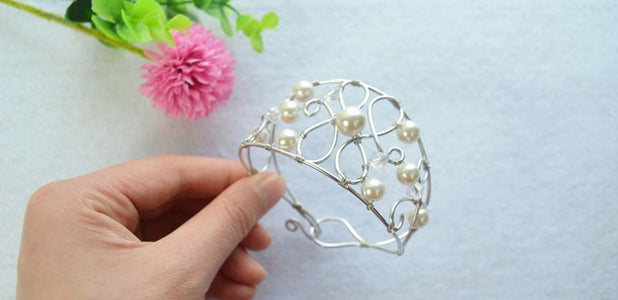 Wire Woven Bracelet DIY