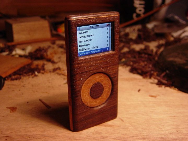 Wooden IPod Nano (2g)