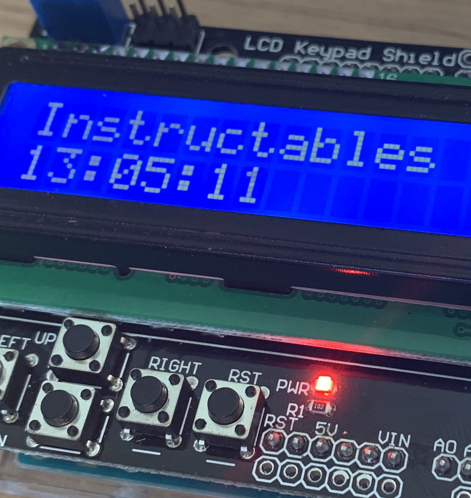 Digital Watch on Arduino Using a Finite State Machine : 6 Steps ...