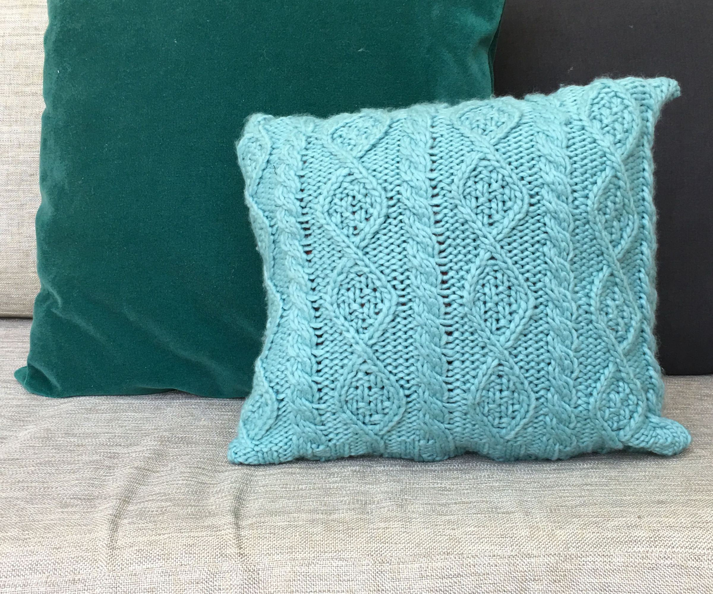 Scarf Cushion Cover