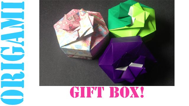 How to Make an Origami Hexagon Box Lid (Modular 2 Unit)!
