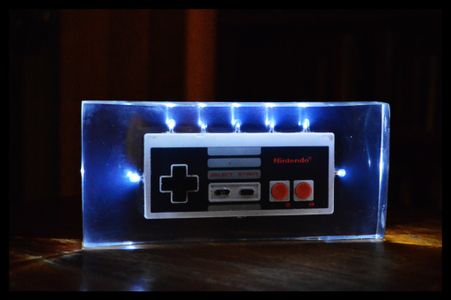 NES Controller Night Light in Resin : 9 Steps (with Pictures ...