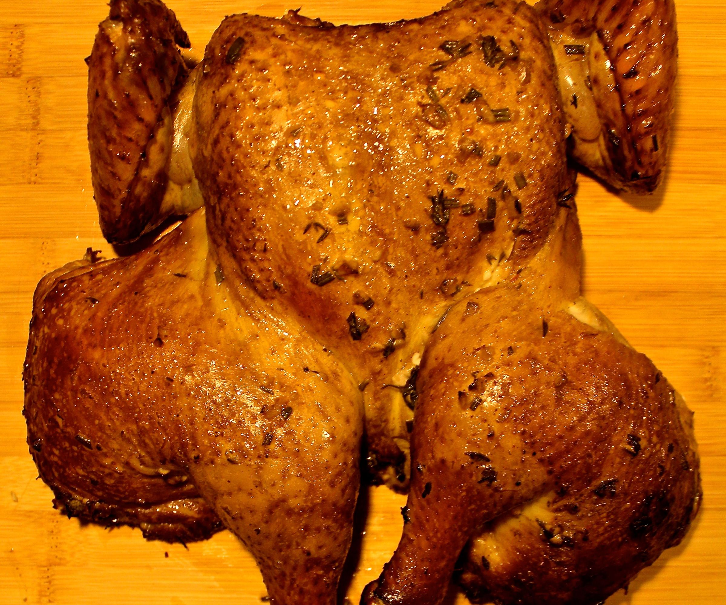 Slow-Smoked Marinated Chicken