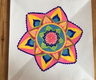Drawing Flower Mandalas