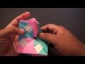 How to Make an Origami Pinwheel Lid Box (Ver. 2) - TCGames [HD]