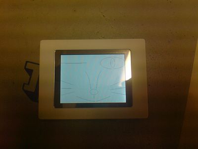 Solder Wires Onto Lcd Photo Frame