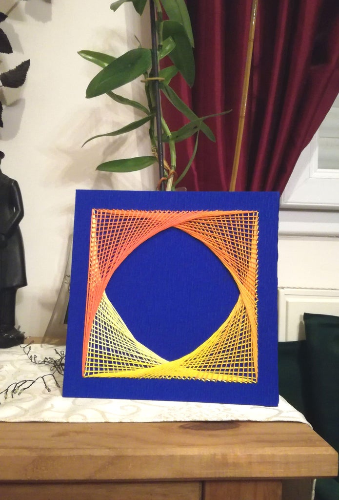 Geometric String Art : 7 Steps (with Pictures) - Instructables