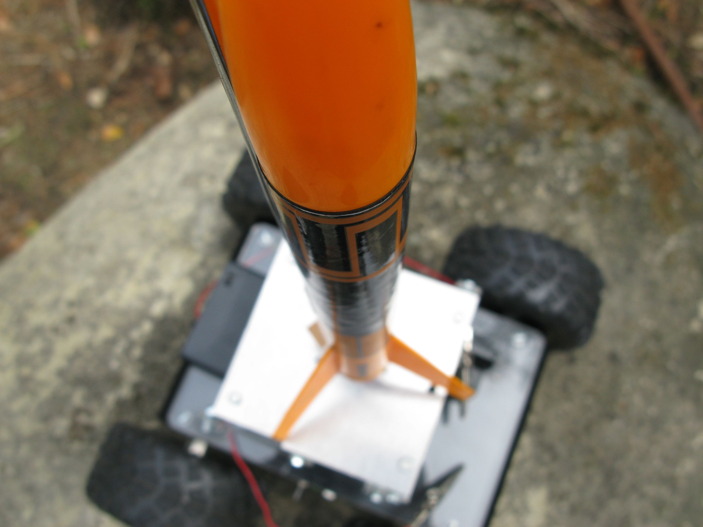 R/C Mobile (Model) Rocket Launcher