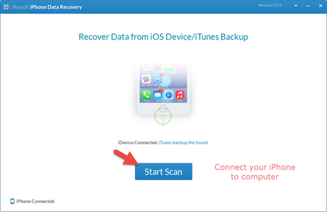 Install&Launch the Program and Connect Your Device to Computer