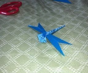 Dragonfly Origami : 14 Steps - Instructables