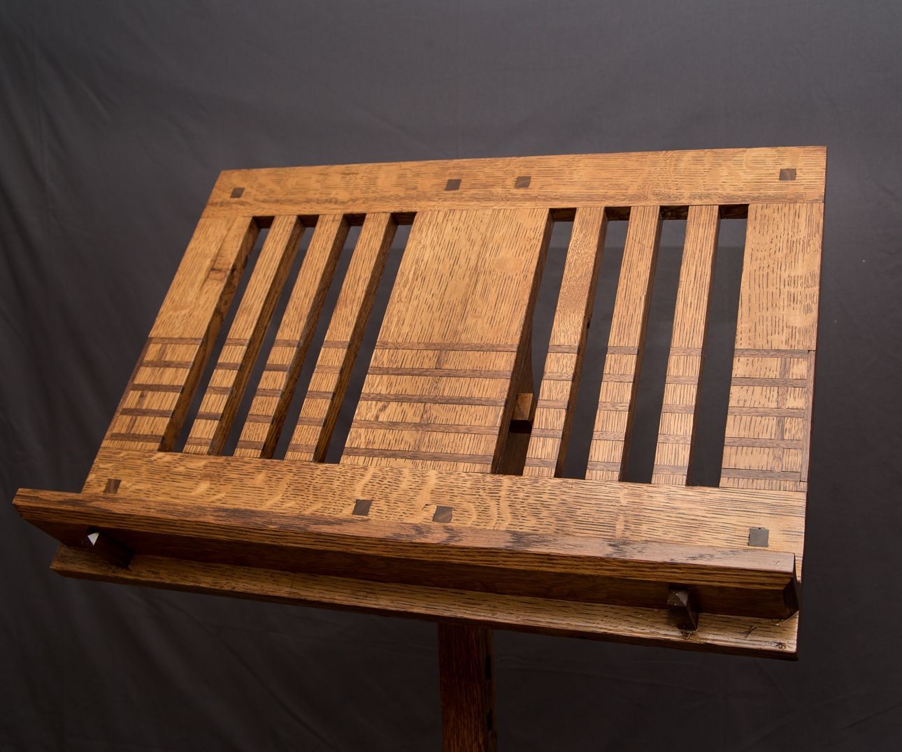 Inlaid Mission/Craftsman Music Stand