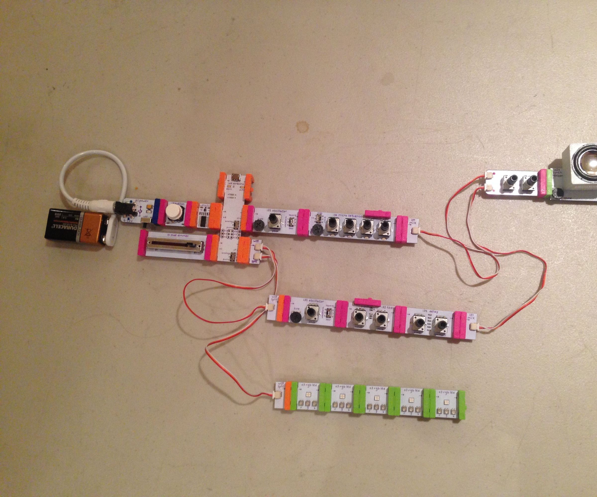 Beginner Percussion and Melody Synth