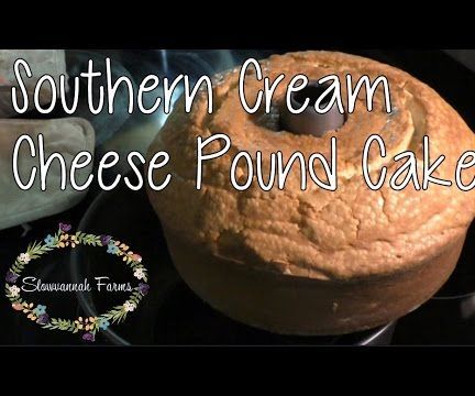 Southern Cream Cheese Pound Cake
