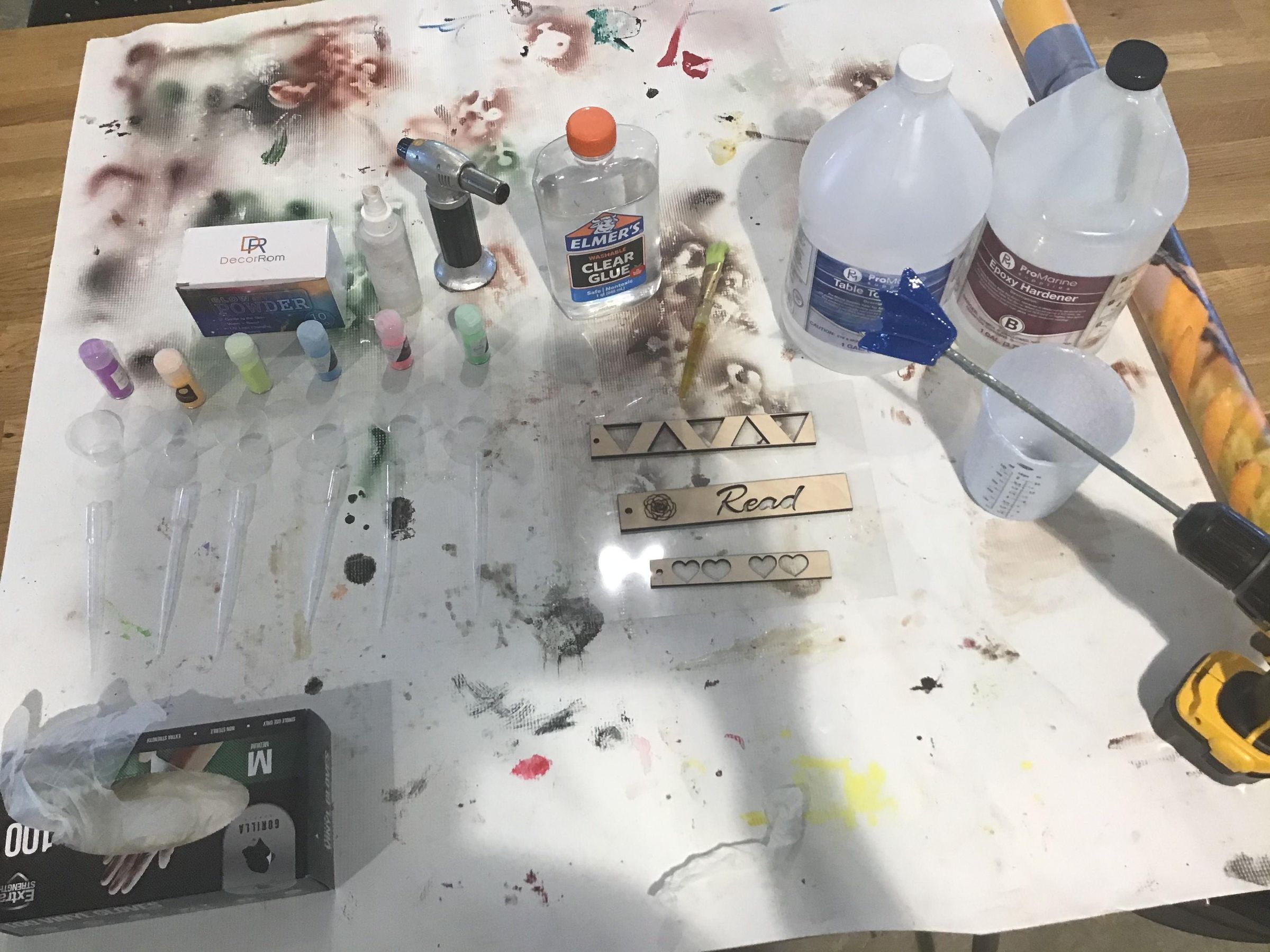 Making Stainedglass Epoxy Instructables