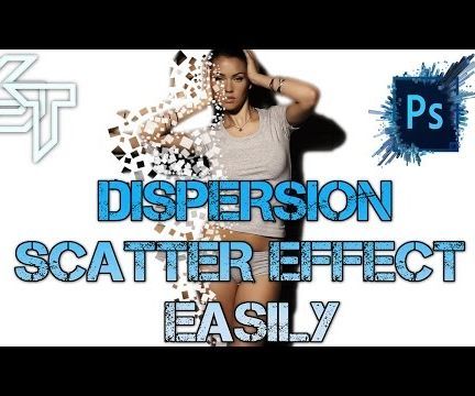 Dispersion Scatter Effect - Photoshop Tutorial