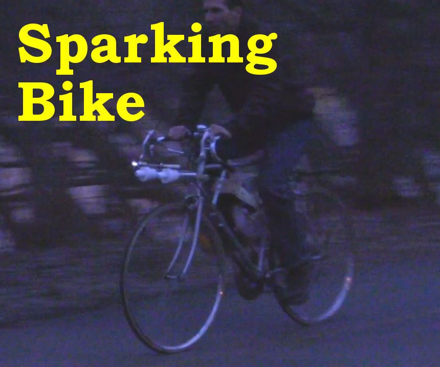 Sparking Bike Light/Bug Zapper
