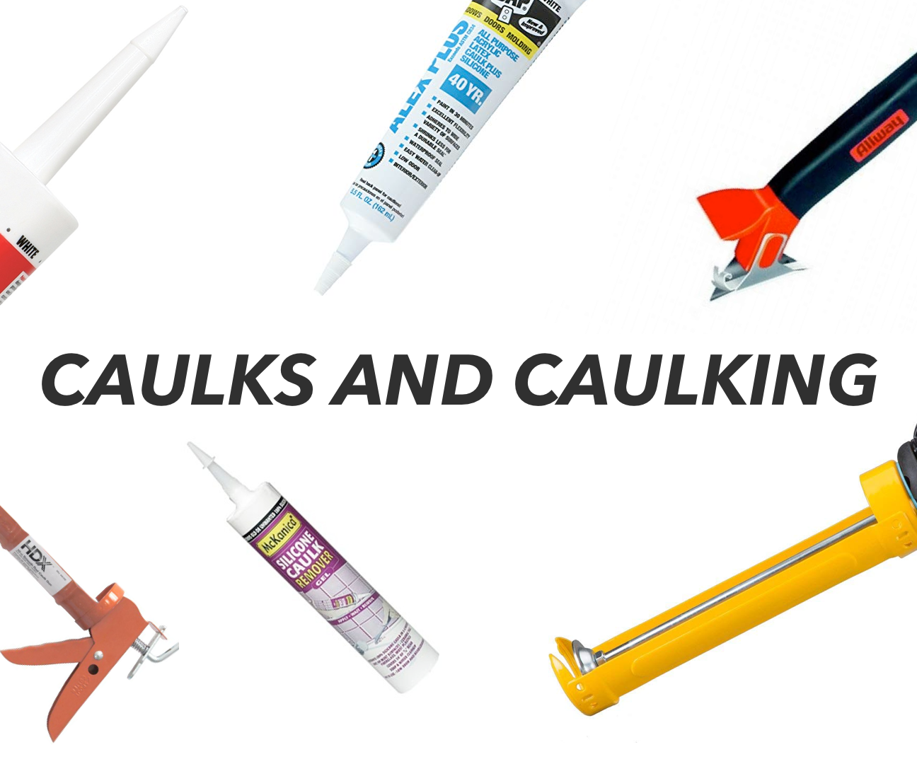 All About Caulk and Caulking 6 Steps Instructables