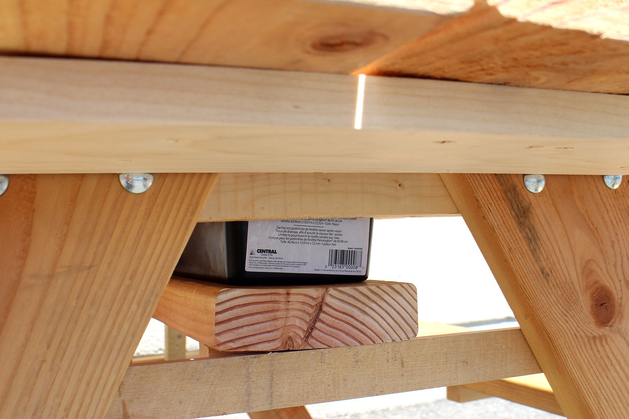 Picnic Table Drink Trough 18 Steps (with Pictures) Instructables
