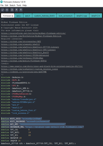 Modify the Firmware