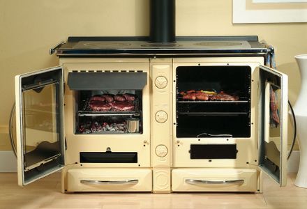 Cooking on a Wood Cook Stove