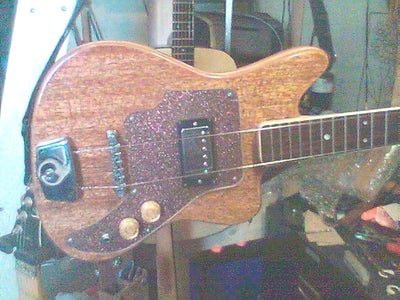 Resurrection of a 60`s Woolworths Teisco Audition Electric Guitar