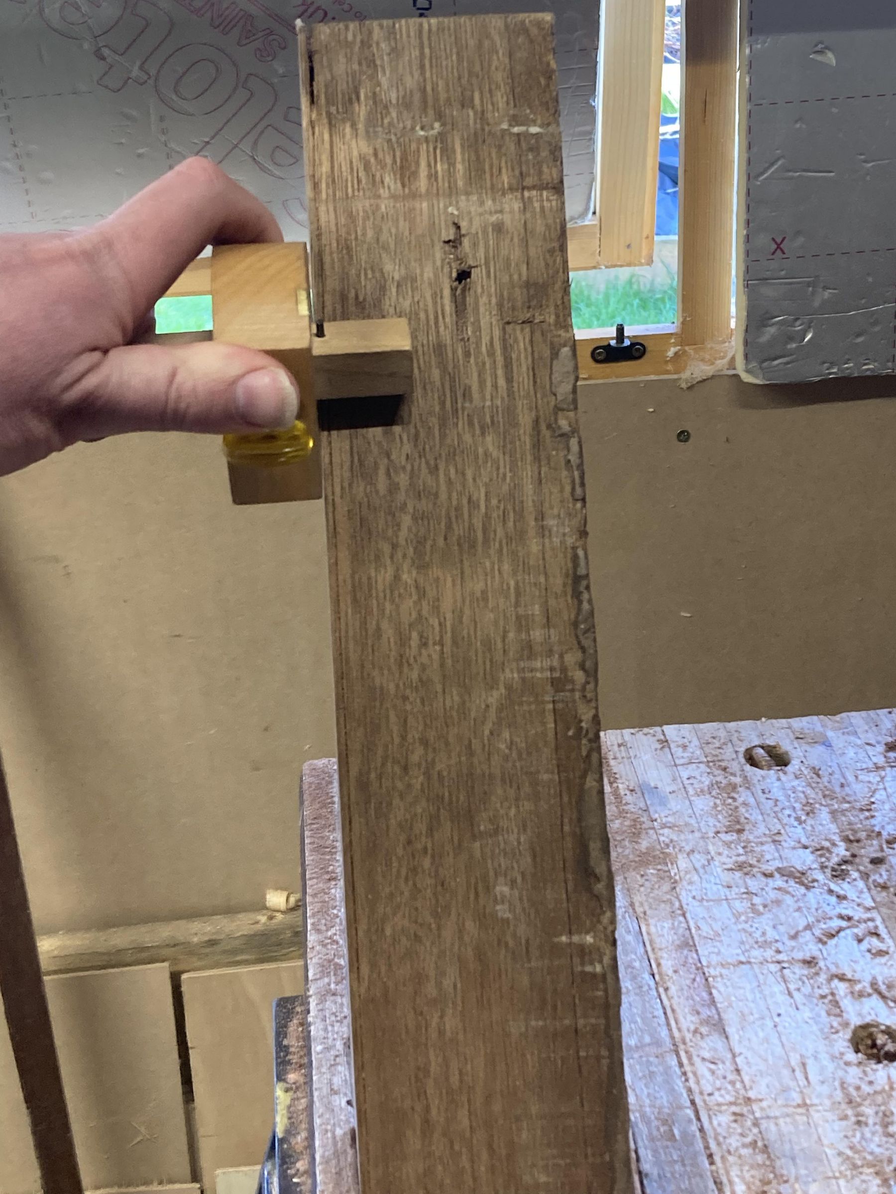 Making Binding From a Reclaimed Doorstep Using Hand Tools Instructables