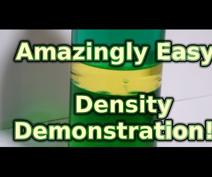 Amazingly Easy at Home Density Experiment!!