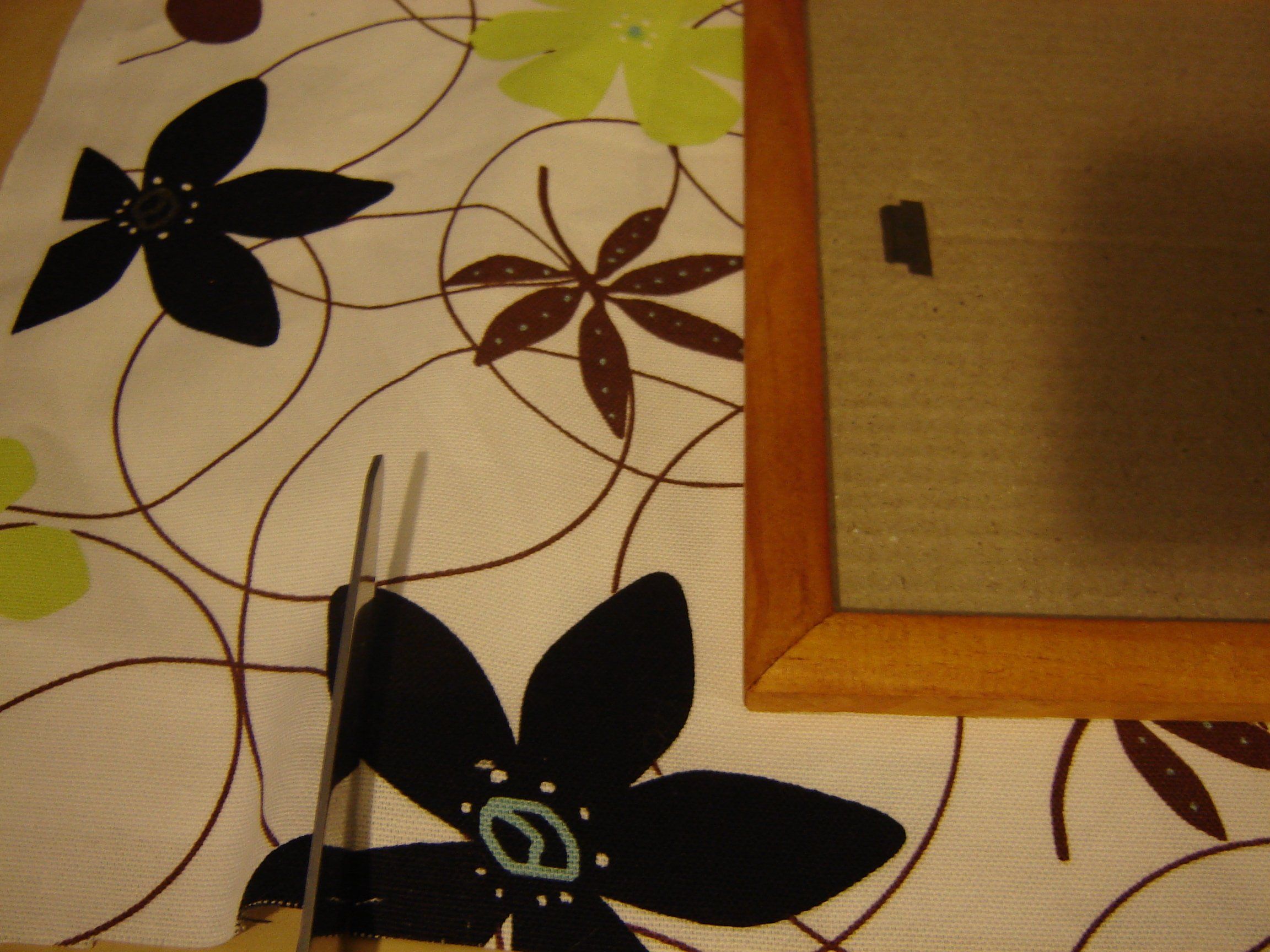 Fabric Panel Wall Art With Embellishments 8 Steps (with Pictures