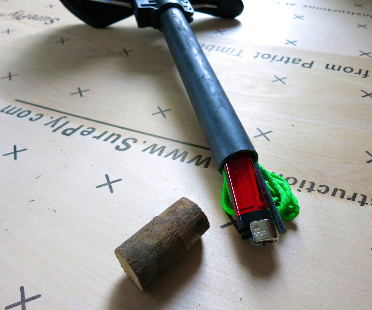 Bike Seat Secret Compartment/Survival Kit