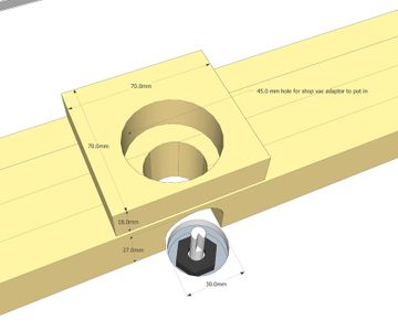 Router Table / Jigsaw 45-Degree Cuts / Rip Cut Blade Guide : 17 Steps ...
