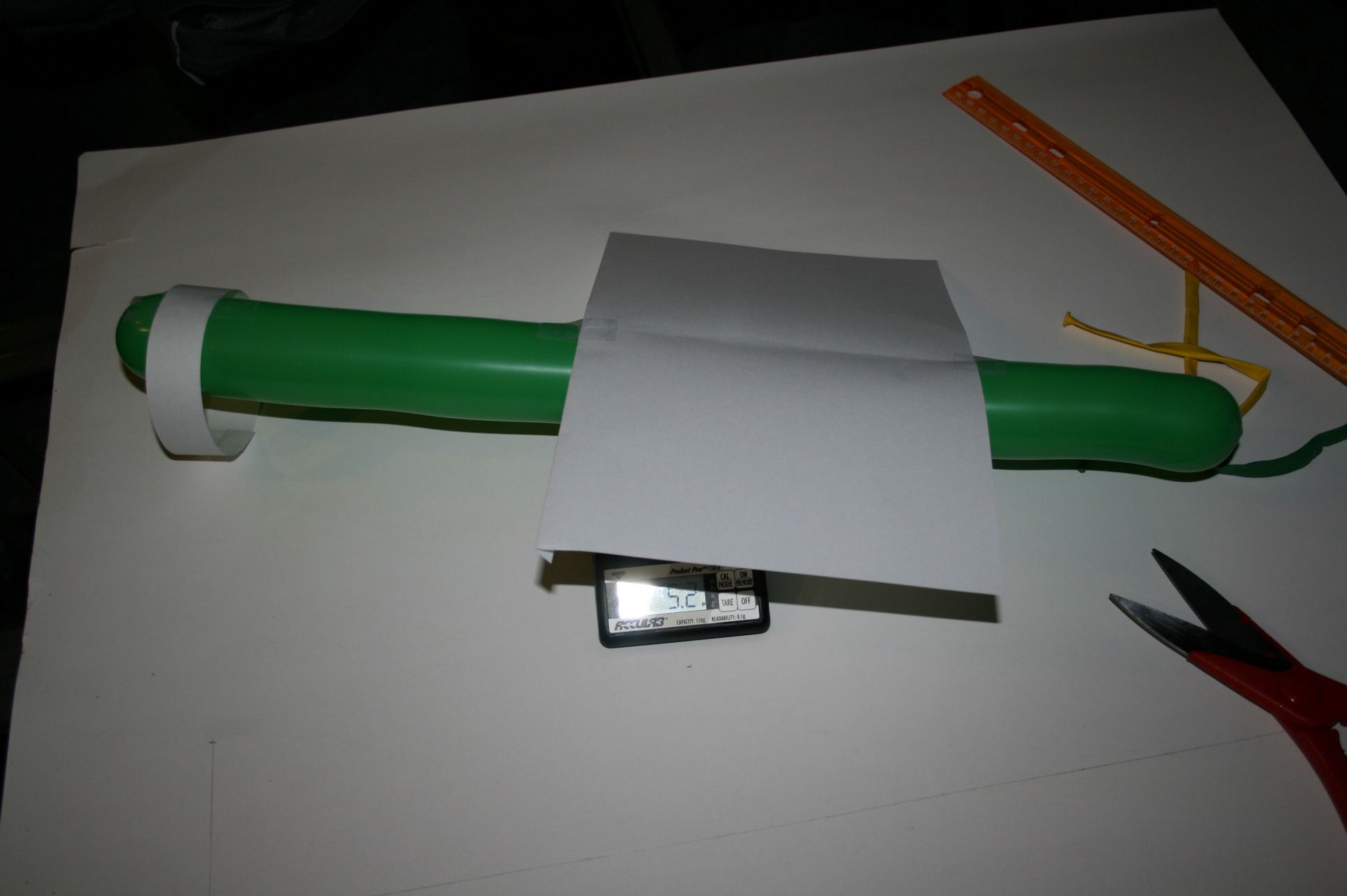 Low Mass Toy Airplane Fuselage