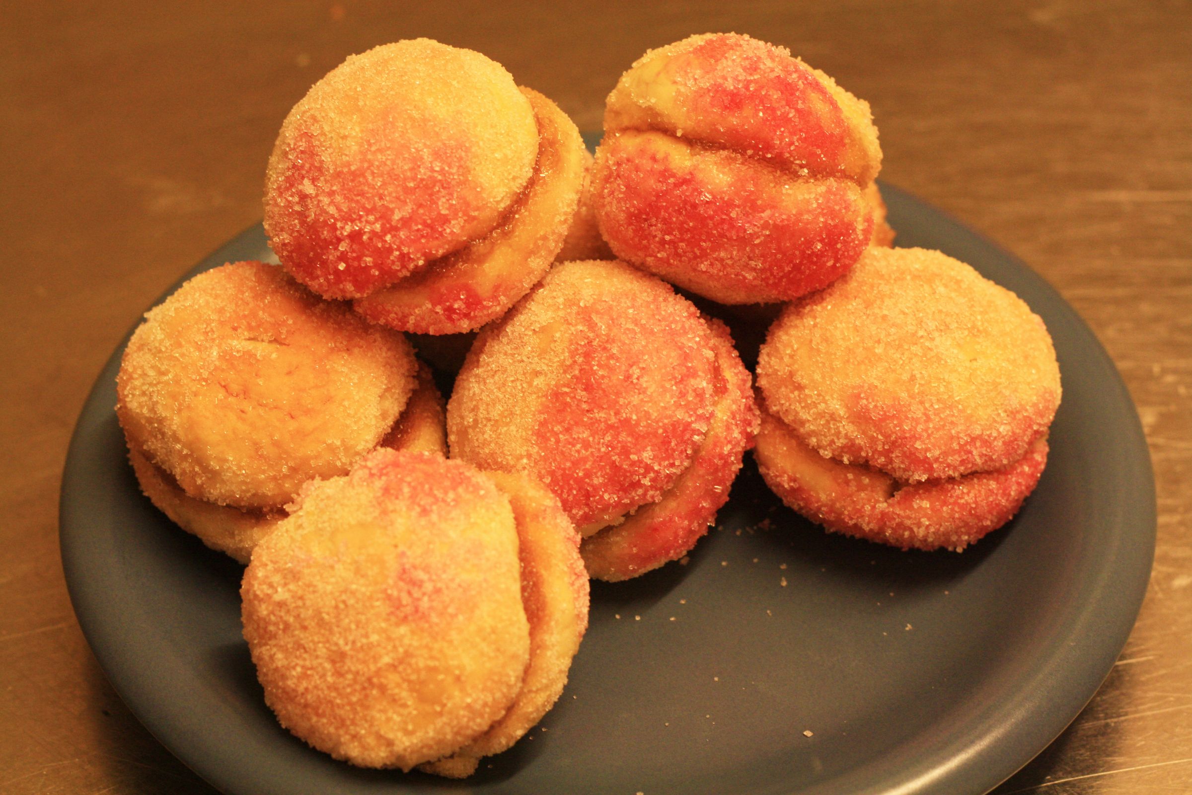 Realistic Peach Cookies