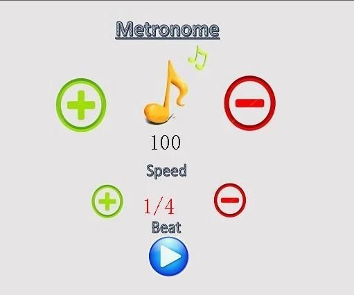 HMI Screen + ARDUINO + Musical Metronome